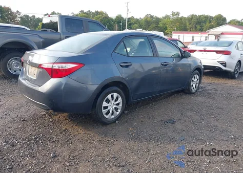 2016 Toyota Corolla L from USA, damaged, VIN 2T1BURHE1GC592039